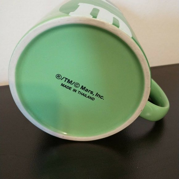 SALE - Ms. Green M&Ms Oversized Coffee Tea Mug Licensed MARS, NWOT Aphrodisiac - Picture 5 of 7